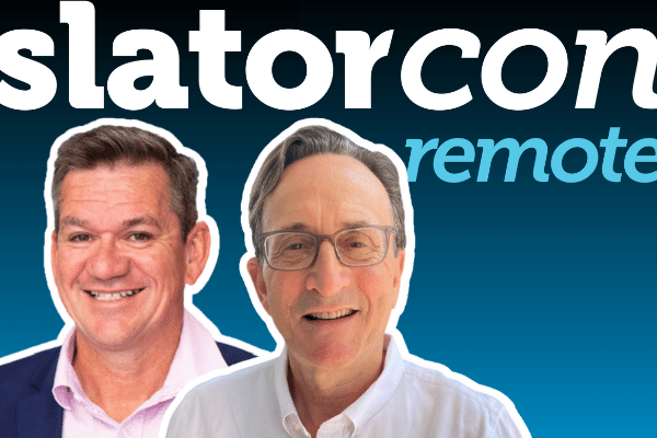 SlatorCon Remote - Grant Straker (Straker Translations) and Cyril Drabinsky (Deluxe Entertainment Services)