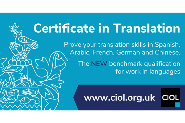 CIOL Certificate in Translation