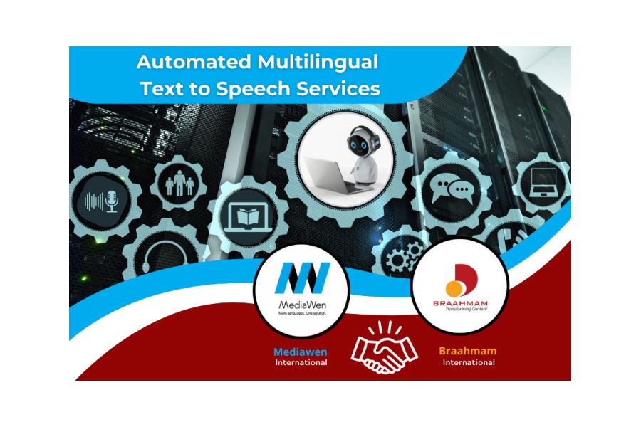 Braahmam and Mediawen Multilingual Text to Speech Services