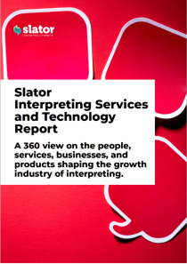 Interpreting and Tech Report Cover