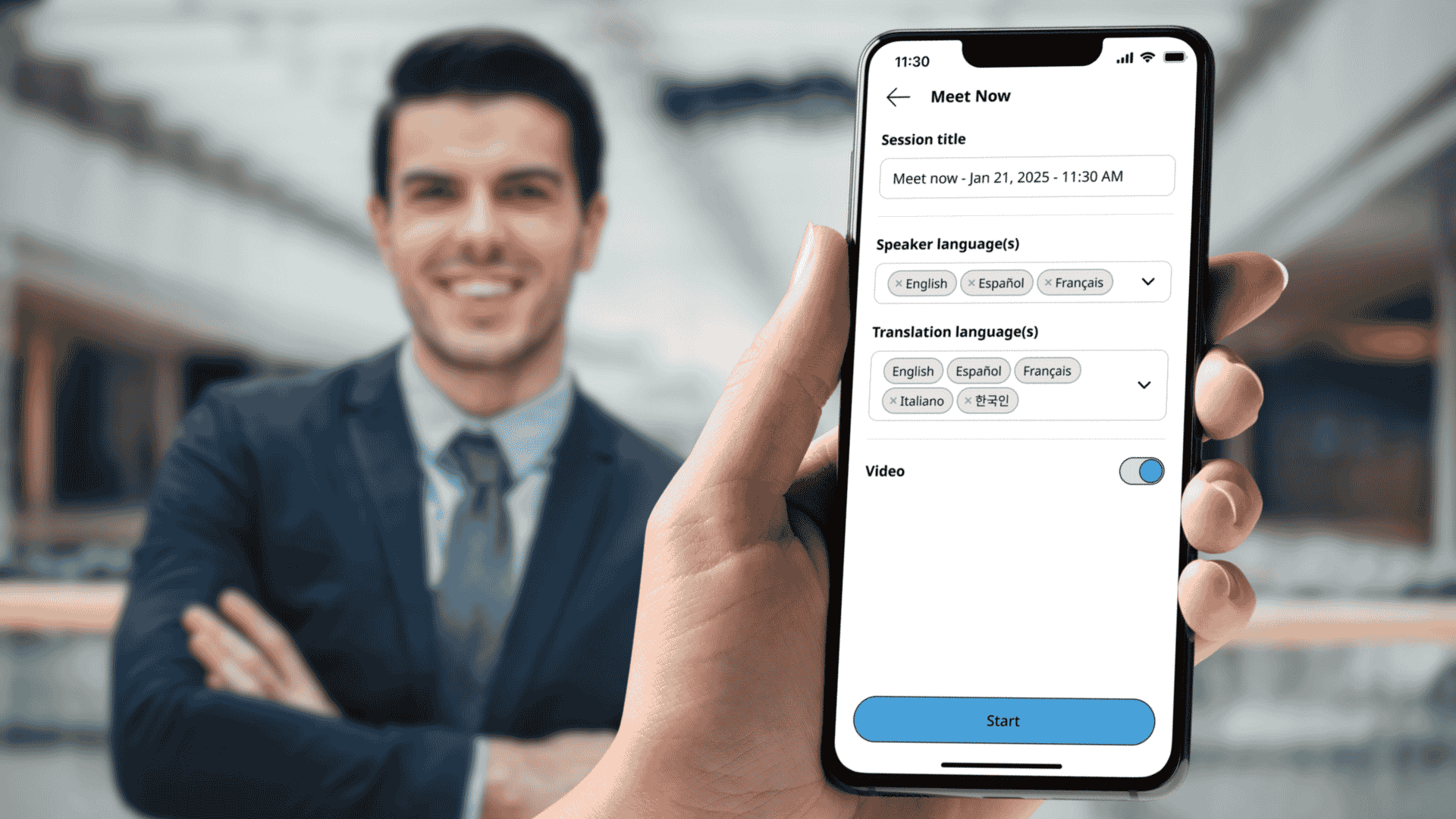 KUDO Launches First ‘Meet Now’ Mobile App for On-Demand, Conversational Speech Translation (1)