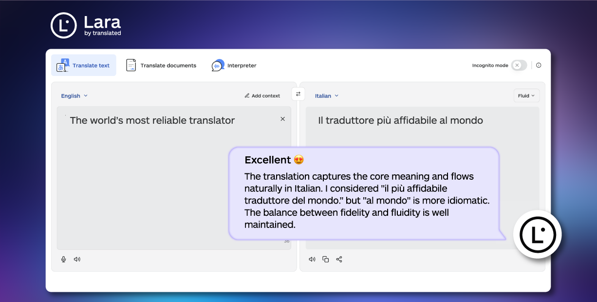 Lara Translate Platform