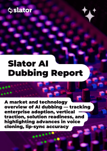 MAIN IMAGE - AI Dubbing Report
