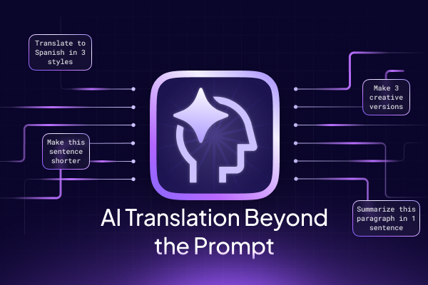 Crowdin AI Translation Beyond the Prompt